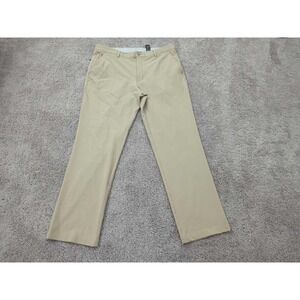 Greg Norman‎ Golf Pants Mens 36x32 Beige Chino Stretch Performance